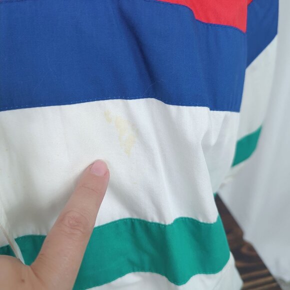 Vintage Haberdashery Windbreaker Jacket Large Sailing Yachting Preppy - Picture 7 of 13